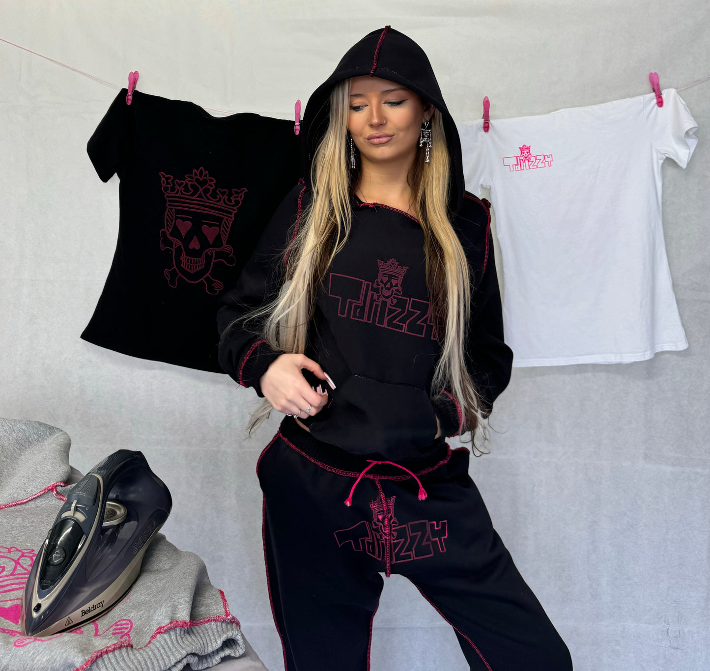 Tdrizzy tracksuit bottoms